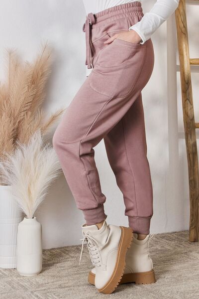 RISEN Drawstring Pocketed Joggers - AllIn Computer