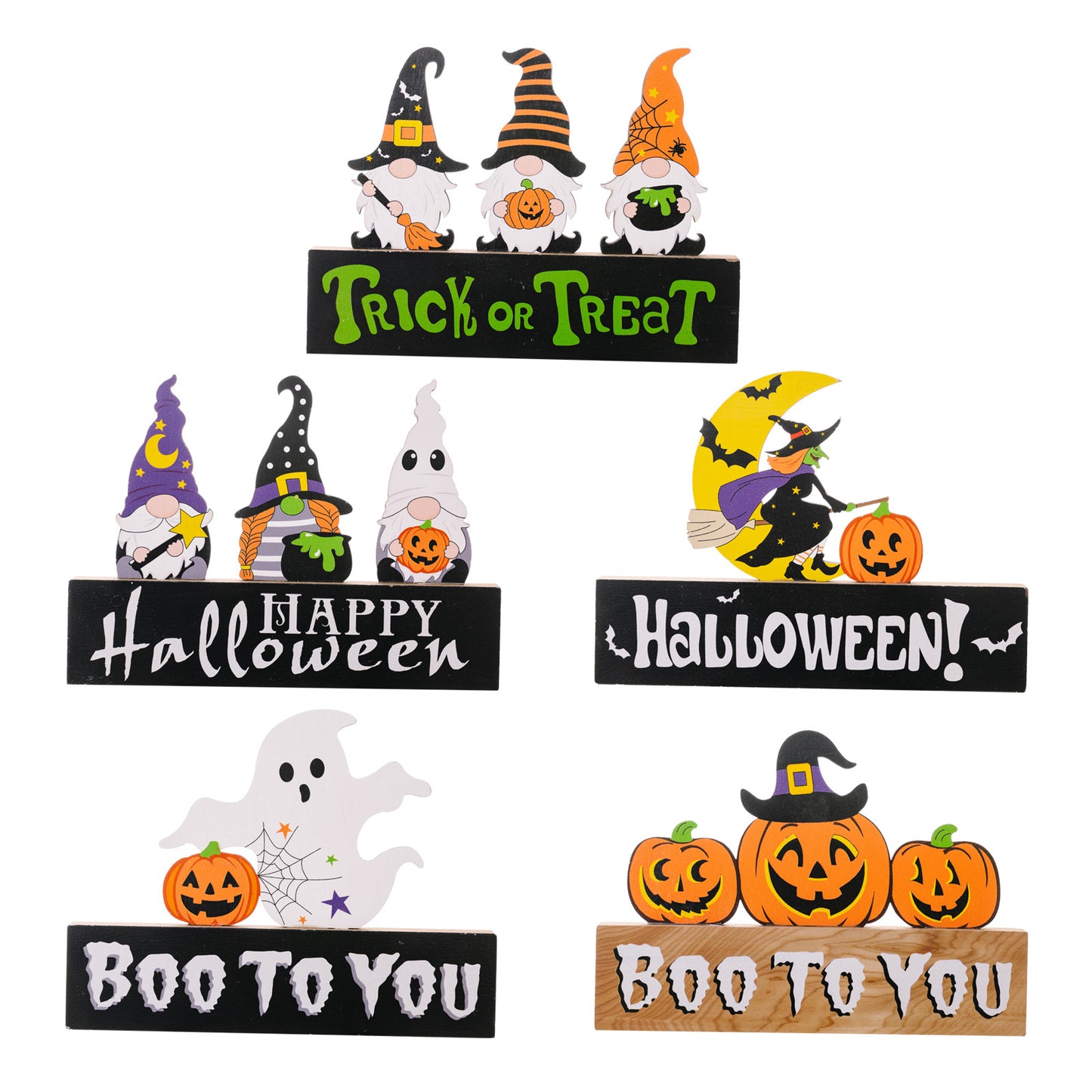 Assorted 2-Piece Halloween Element Ornaments - AllIn Computer