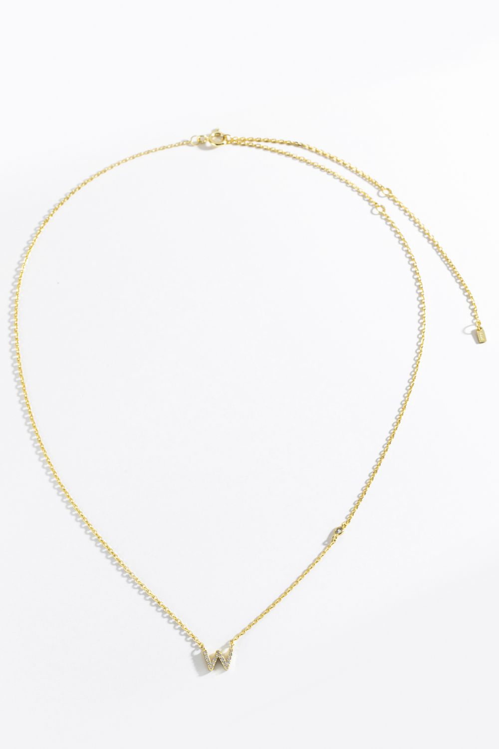 V To Z Zircon 925 Sterling Silver Necklace - AllIn Computer