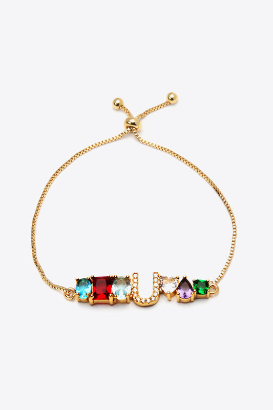 U to Z Zircon Bracelet - AllIn Computer