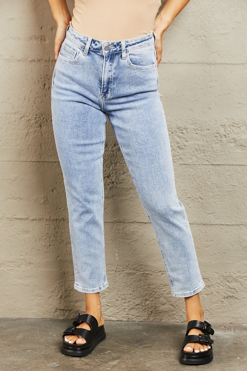 BAYEAS High Waisted Skinny Jeans - AllIn Computer