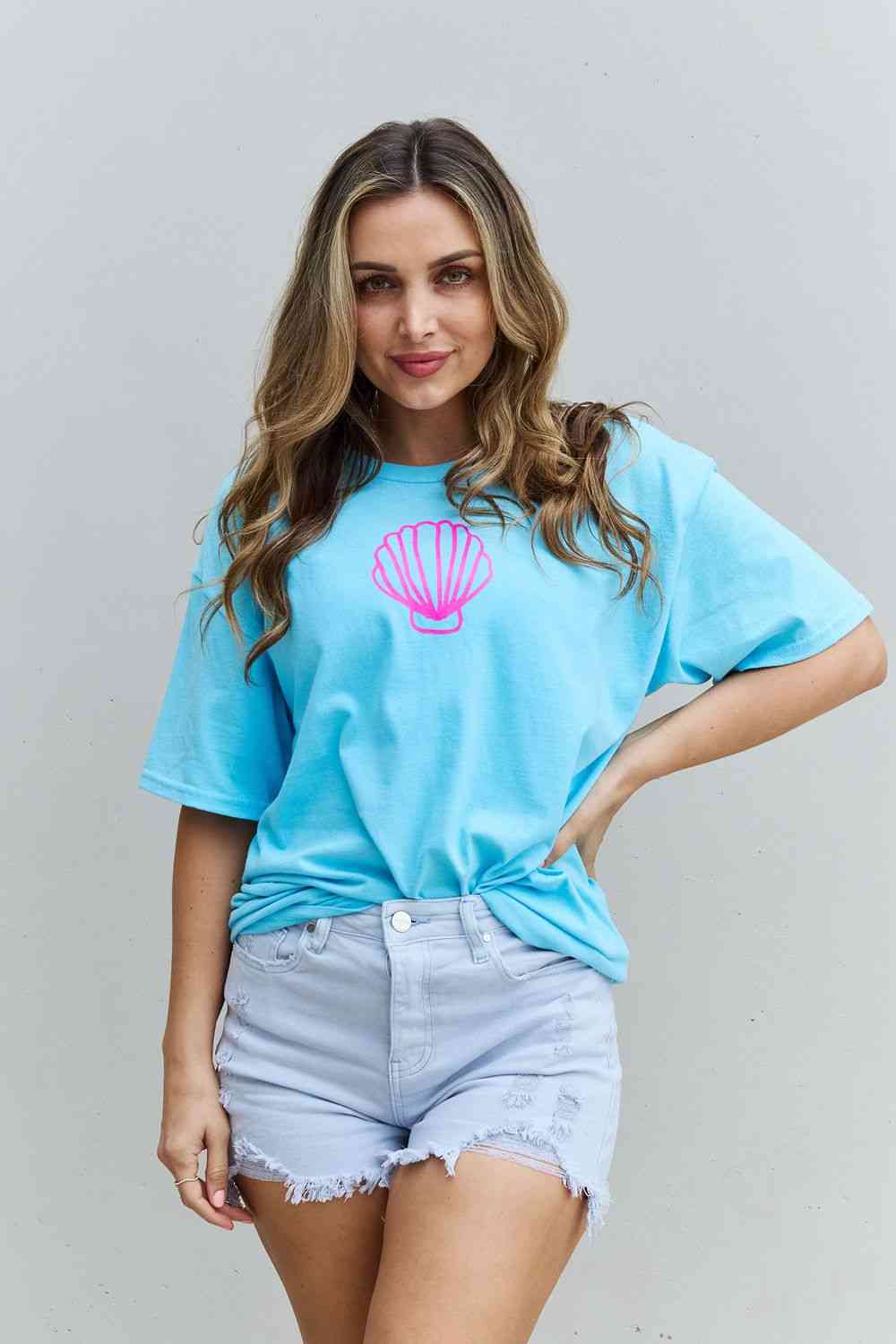 Sweet Claire "More Beach Days" Oversized Graphic T-Shirt - AllIn Computer