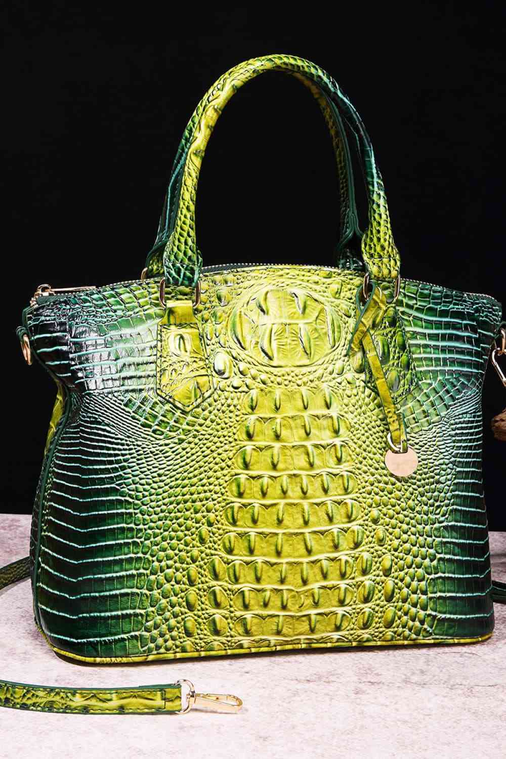 Gradient PU Leather Handbag - AllIn Computer