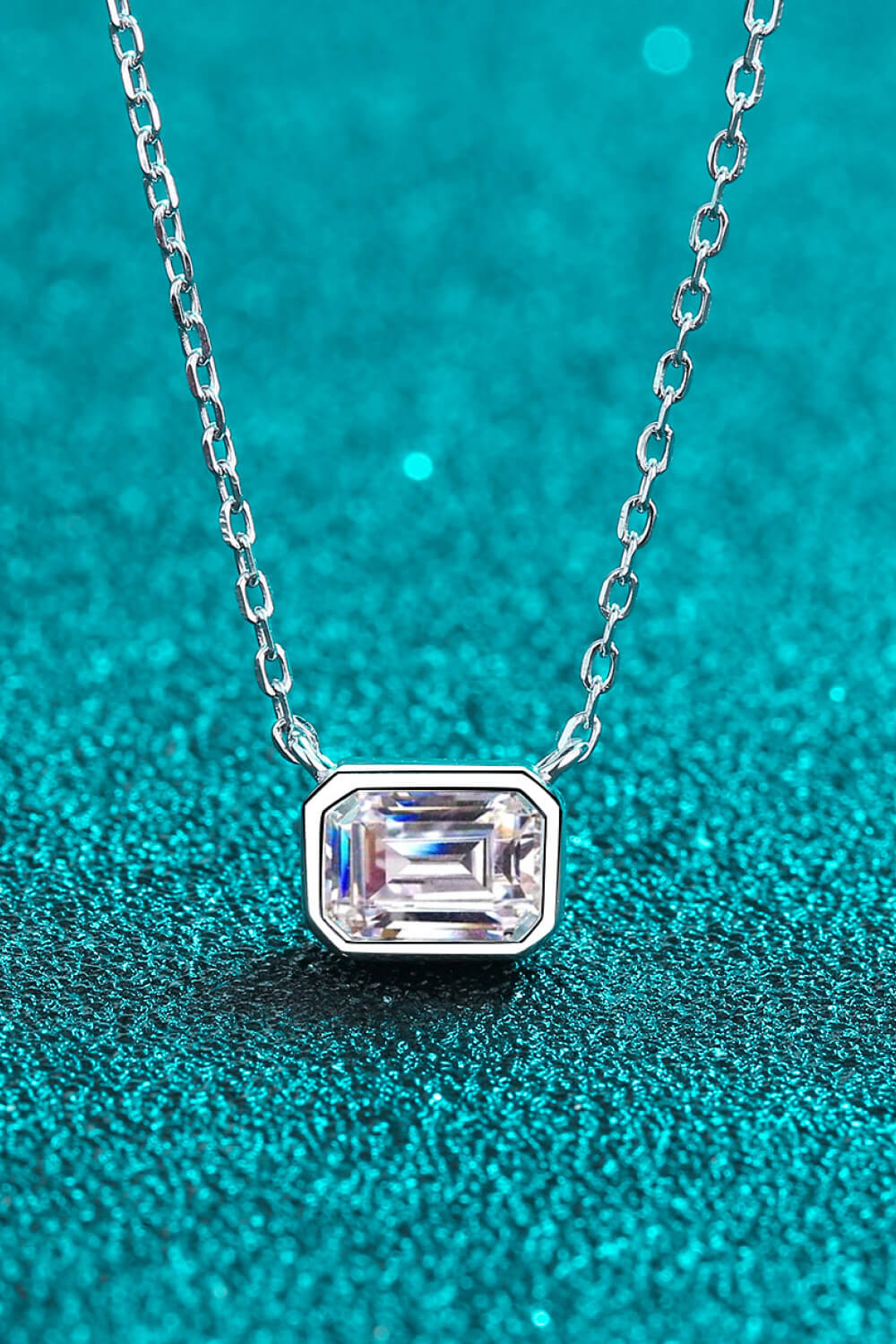 Beautiful Words 1 Carat Moissanite Pendant Necklace - AllIn Computer