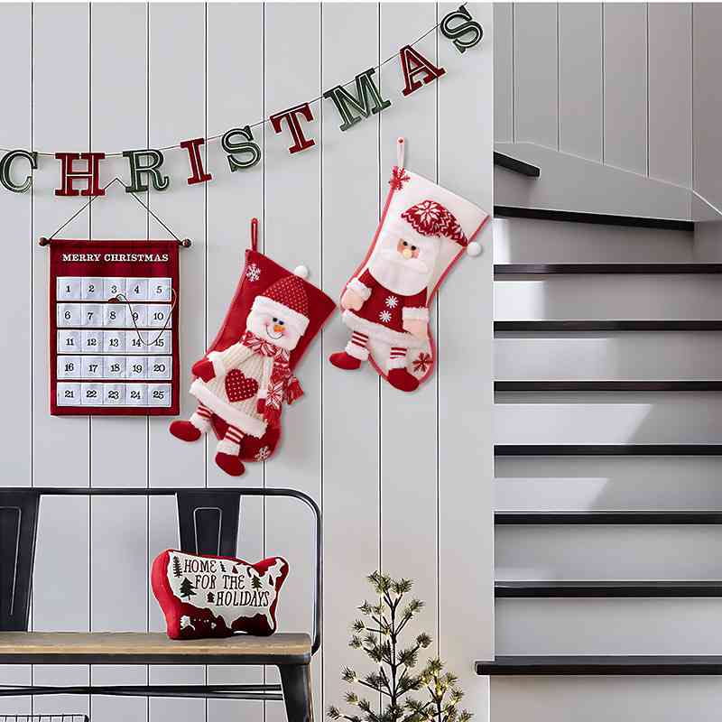 Christmas Stocking Hanging Widget - AllIn Computer