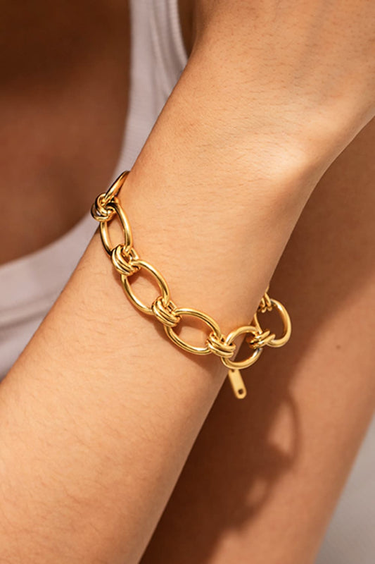 Chunky Chain Stainless Steel Bracelet - AllIn Computer
