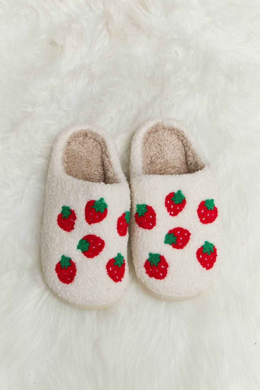 Melody Printed Plush Slide Slippers - AllIn Computer