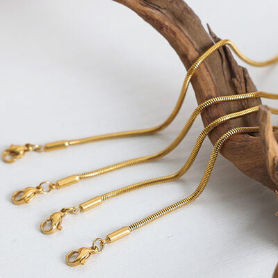 18K Gold-Plated Minimalist Bracelet - AllIn Computer