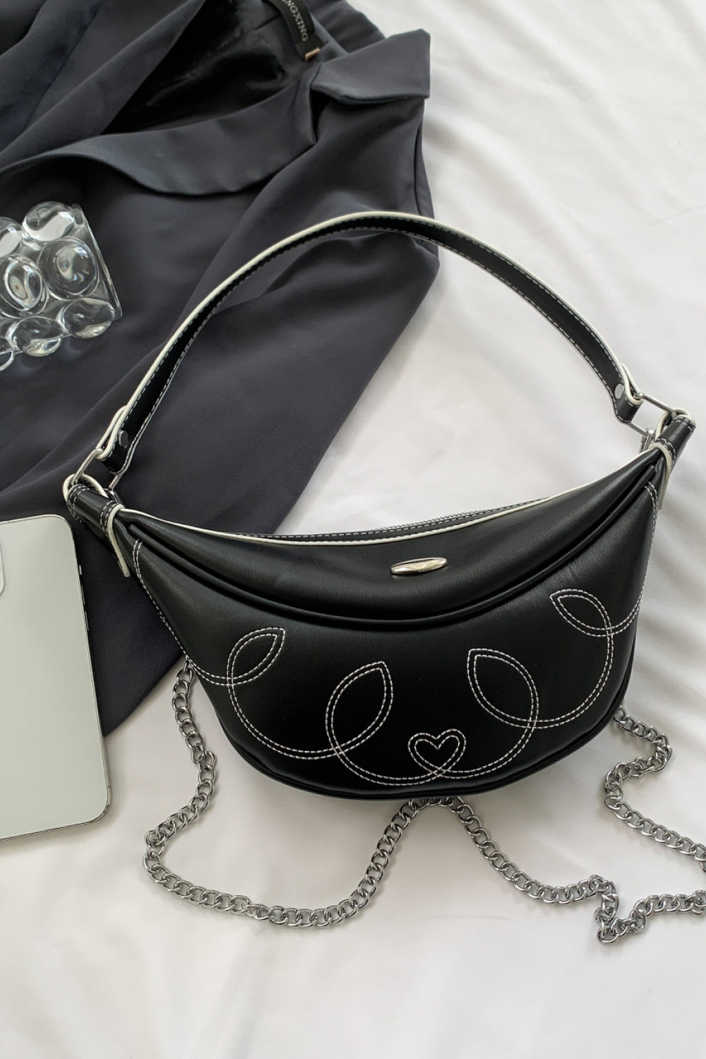 PU Leather Shoulder Bag - AllIn Computer