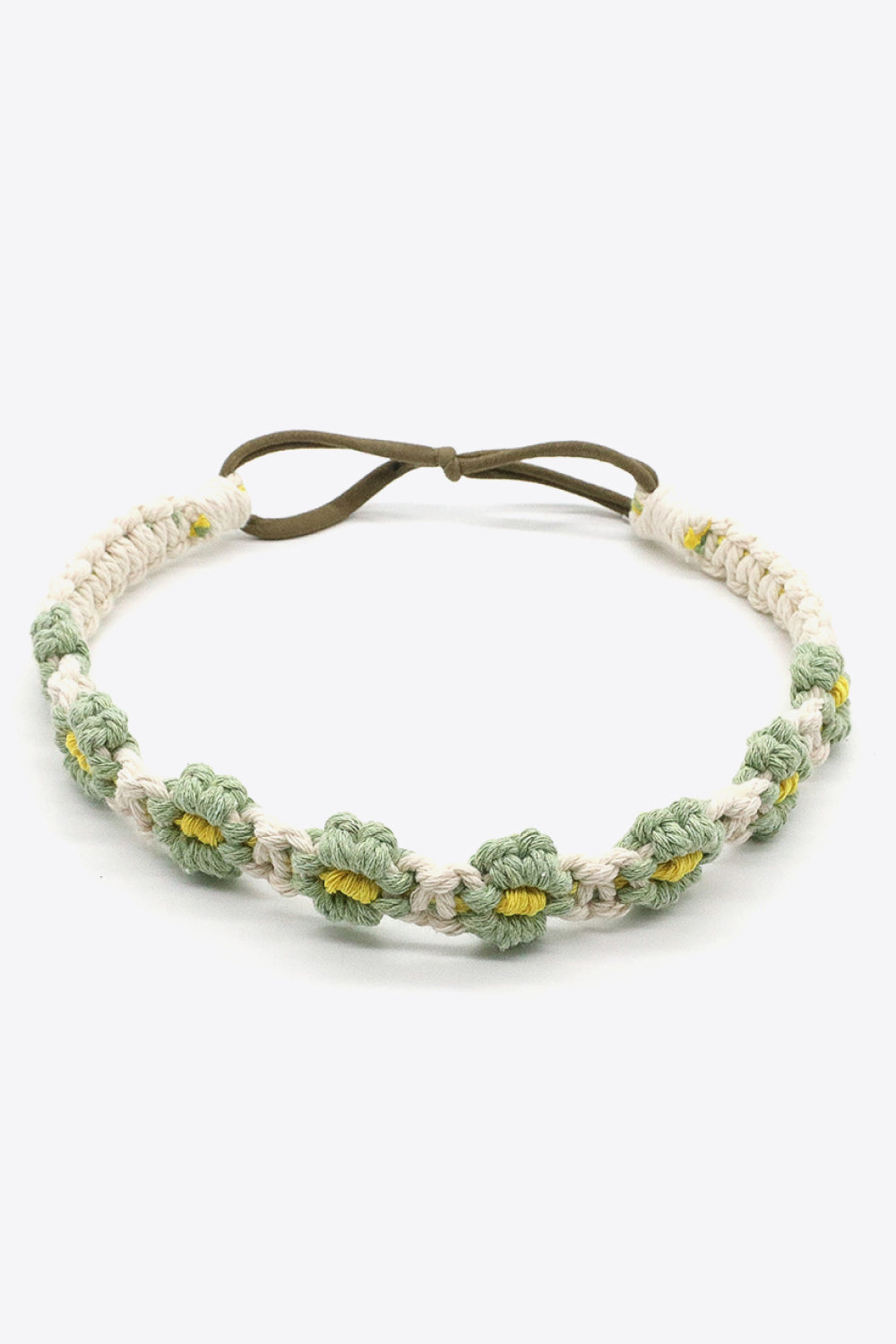 Assorted 2-Pack In My Circle Daisy Macrame Headband - AllIn Computer