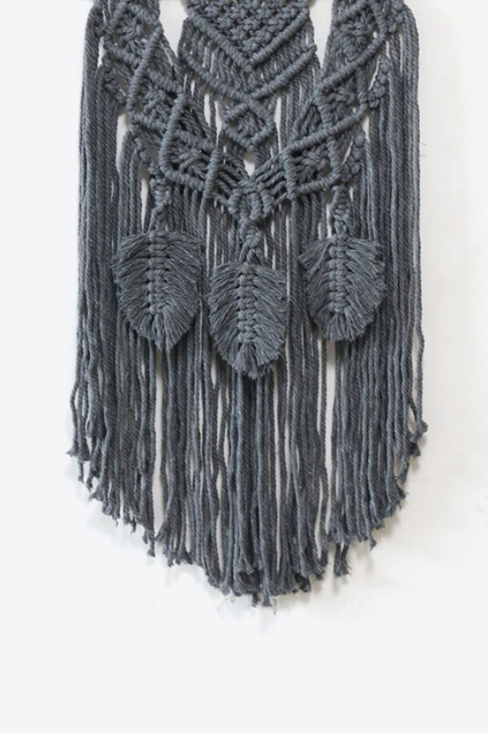 Fully Handmade Fringe Macrame Hanging Wall Piece - AllIn Computer
