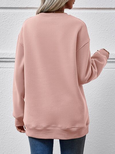 MERRY CHRISTMAS Dropped Shoulder Sweatshirt - AllIn Computer