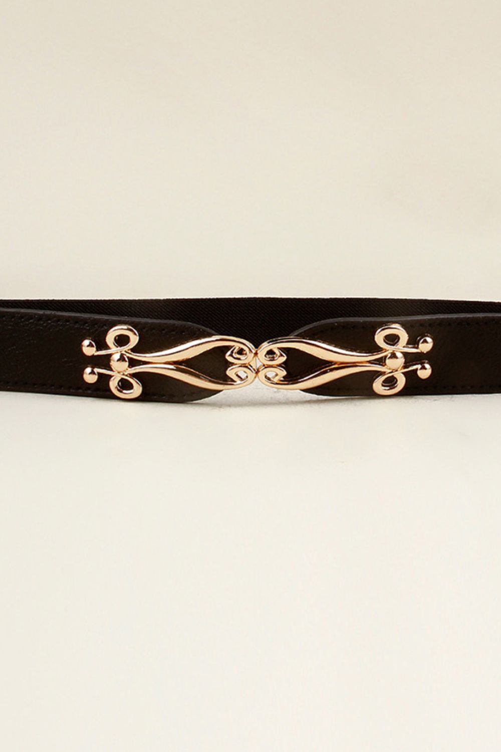 Alloy Buckle Elastic Belt - AllIn Computer