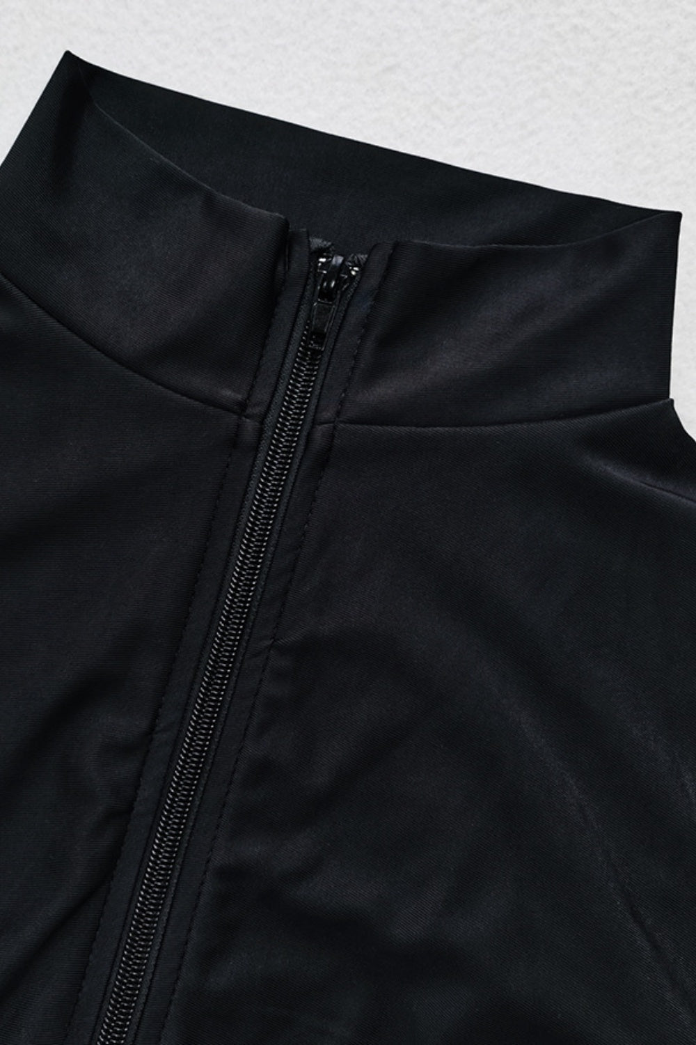 Zip Up Long Sleeve One-Piece Swimwear - AllIn Computer
