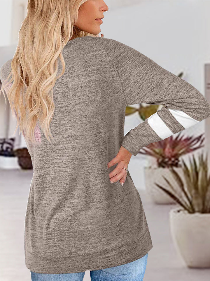 V-Neck Raglan Sleeve T-Shirt - AllIn Computer