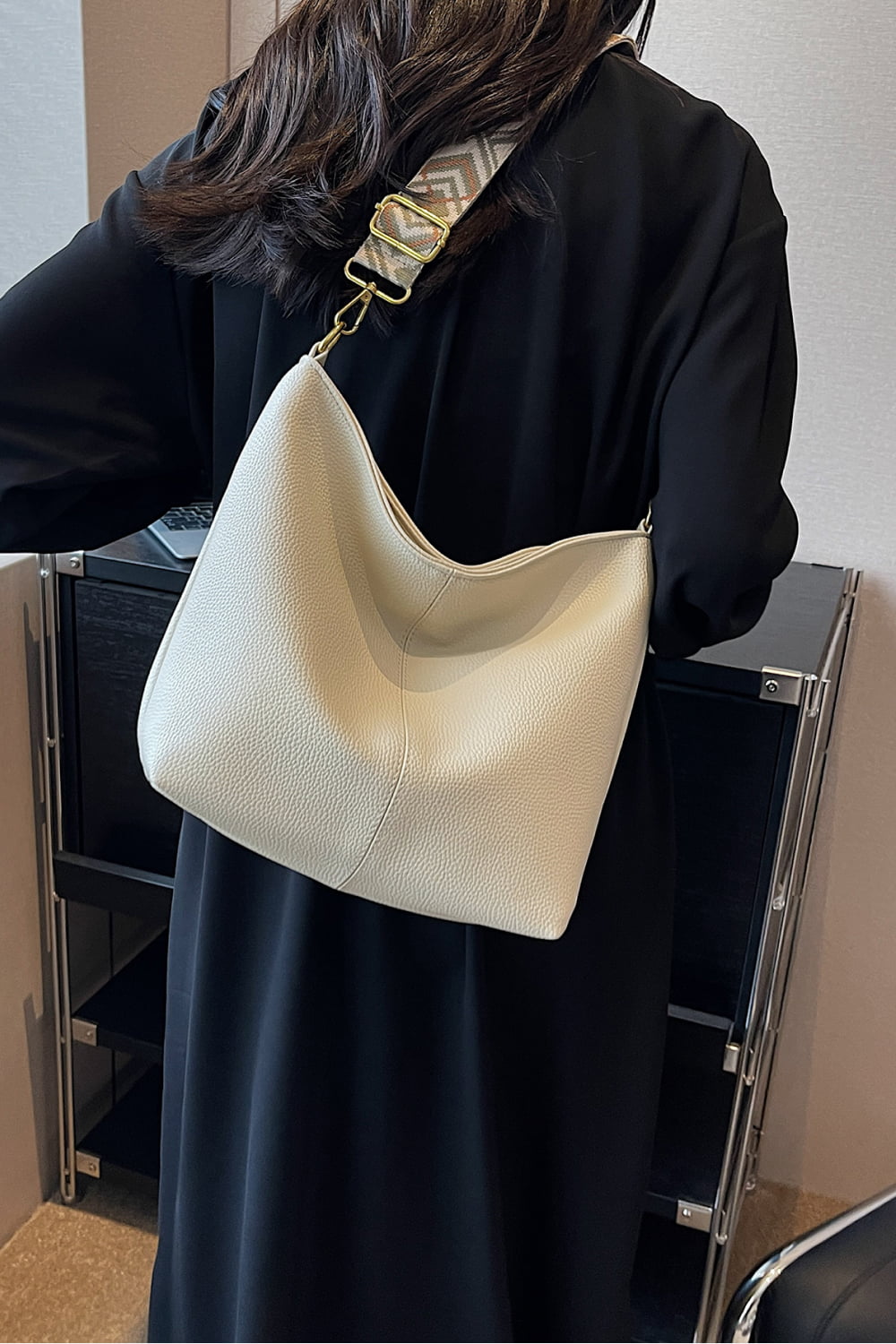 Baeful PU Leather Shoulder Bag | BAGS & ACCESSORIES | Baeful, Bags, Bags & Luggage, Ship From Overseas, Shipping Delay 08/03/2023 - 08/15/2023, ShippingDelay 08/03/2023 - 08/15/2023, shoulder bags | Trendsi