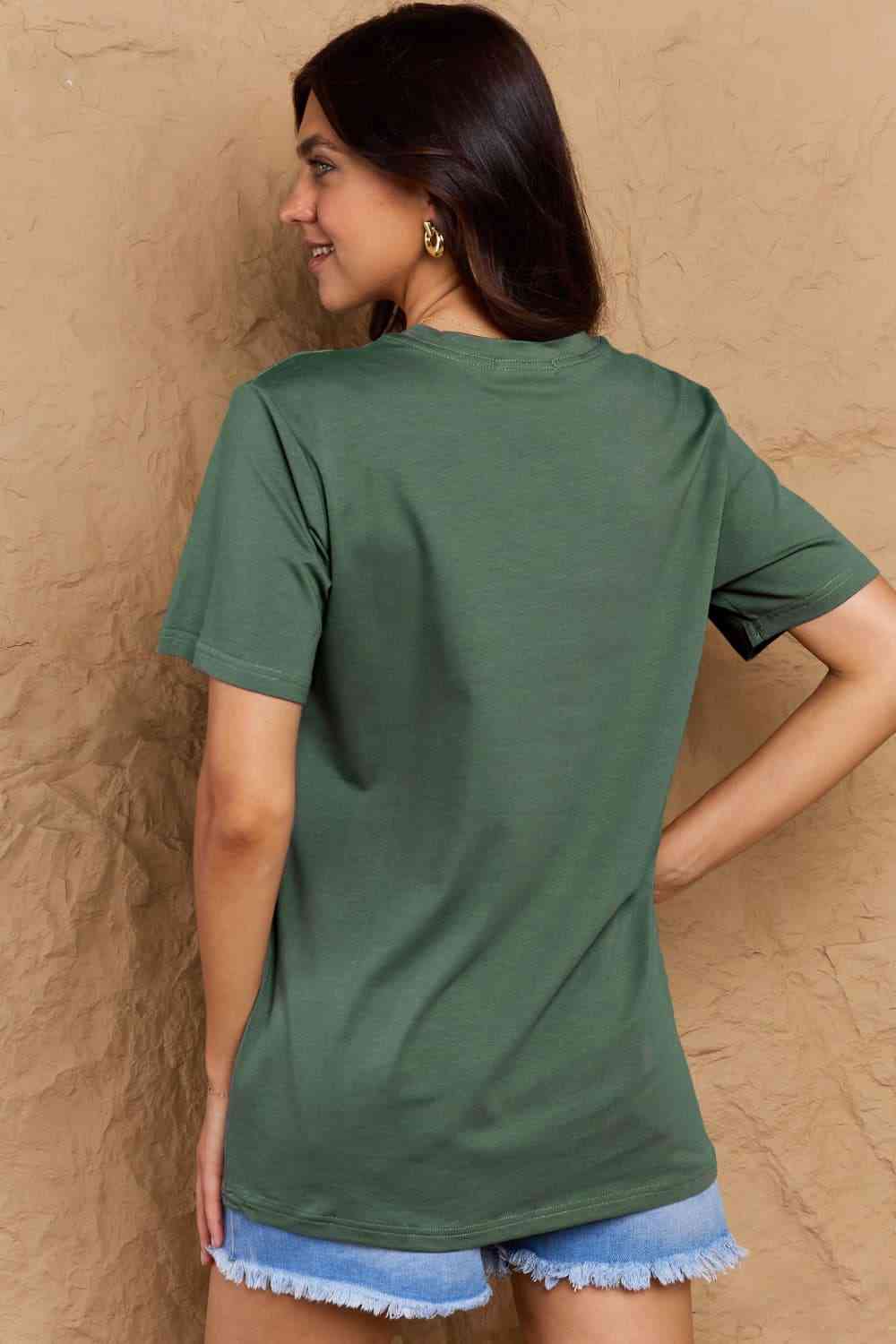 Simply Love Full Size TEACH LOVE INSPIRE Graphic Cotton T-Shirt - AllIn Computer