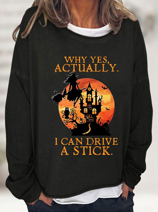 Full Size Graphic Round Neck Dropped Shoulder Sweatshirt - AllIn Computer