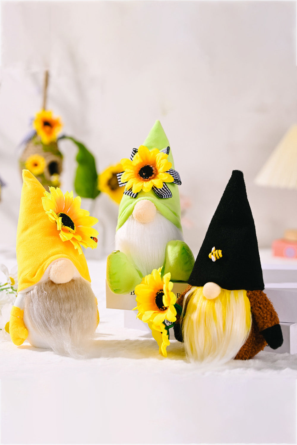 Random 3-Pack Sunflower Faceless Gnomes - AllIn Computer