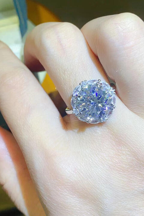5 Carat Moissanite 925 Sterling Silver Ring - AllIn Computer