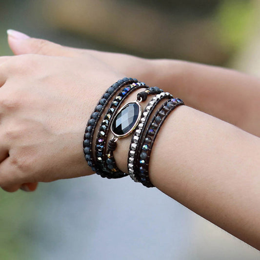 Agate Beaded Bracelet - AllIn Computer