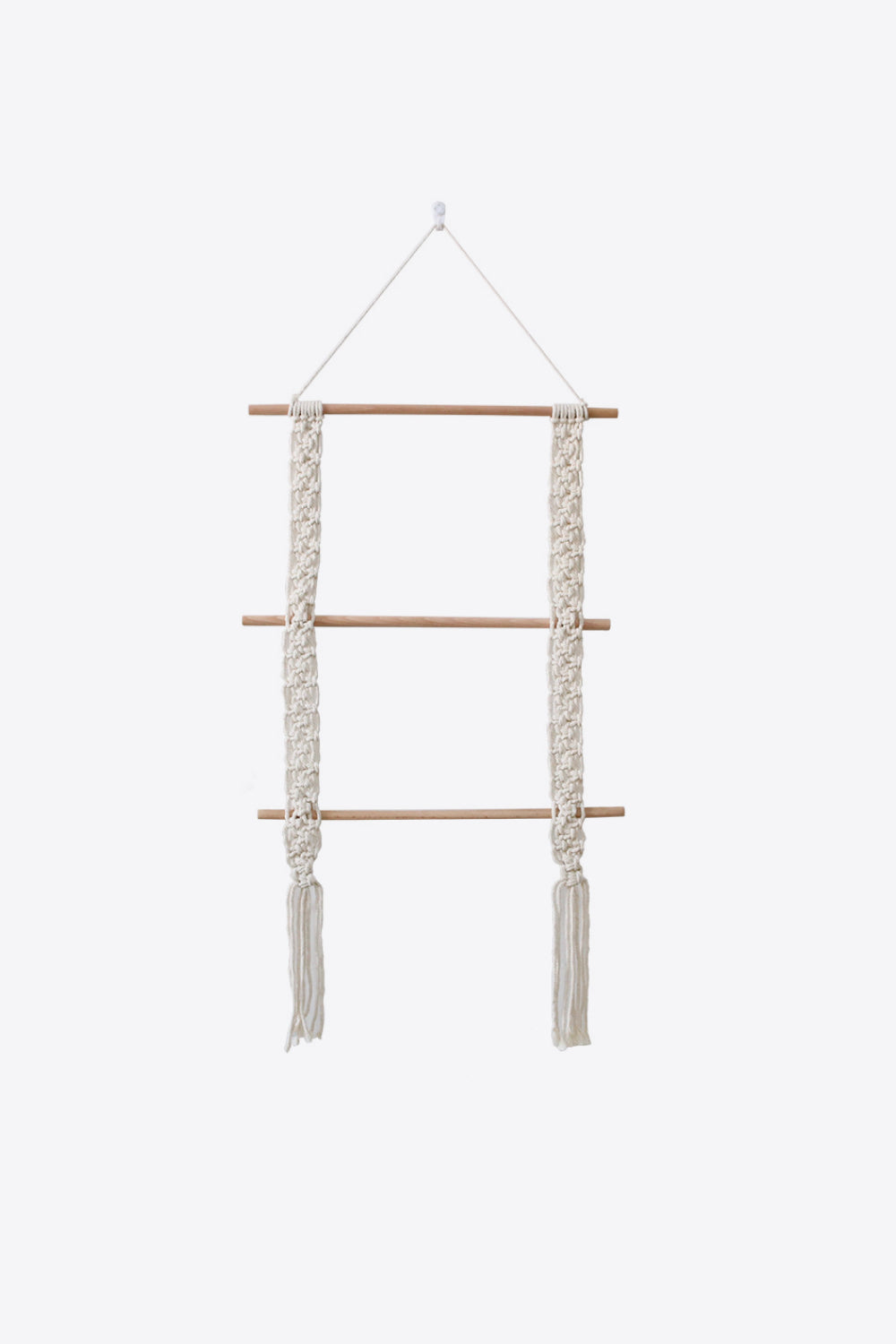 Macrame Hanging Wall Ladder Piece - AllIn Computer