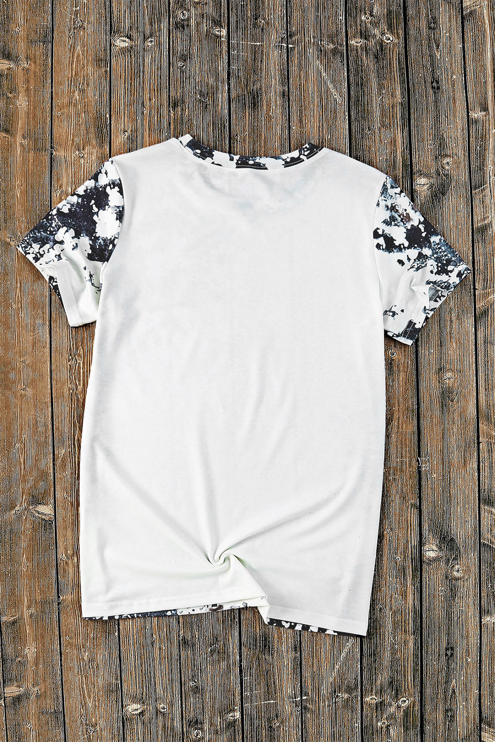 Guitar Graphic Round Neck Short Sleeve T-Shirt - AllIn Computer