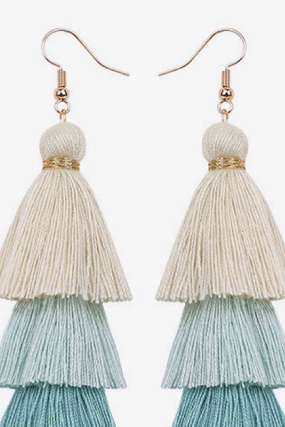 Layered Tassel Earrings - AllIn Computer