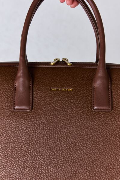 David Jones Medium PU Leather Handbag - AllIn Computer