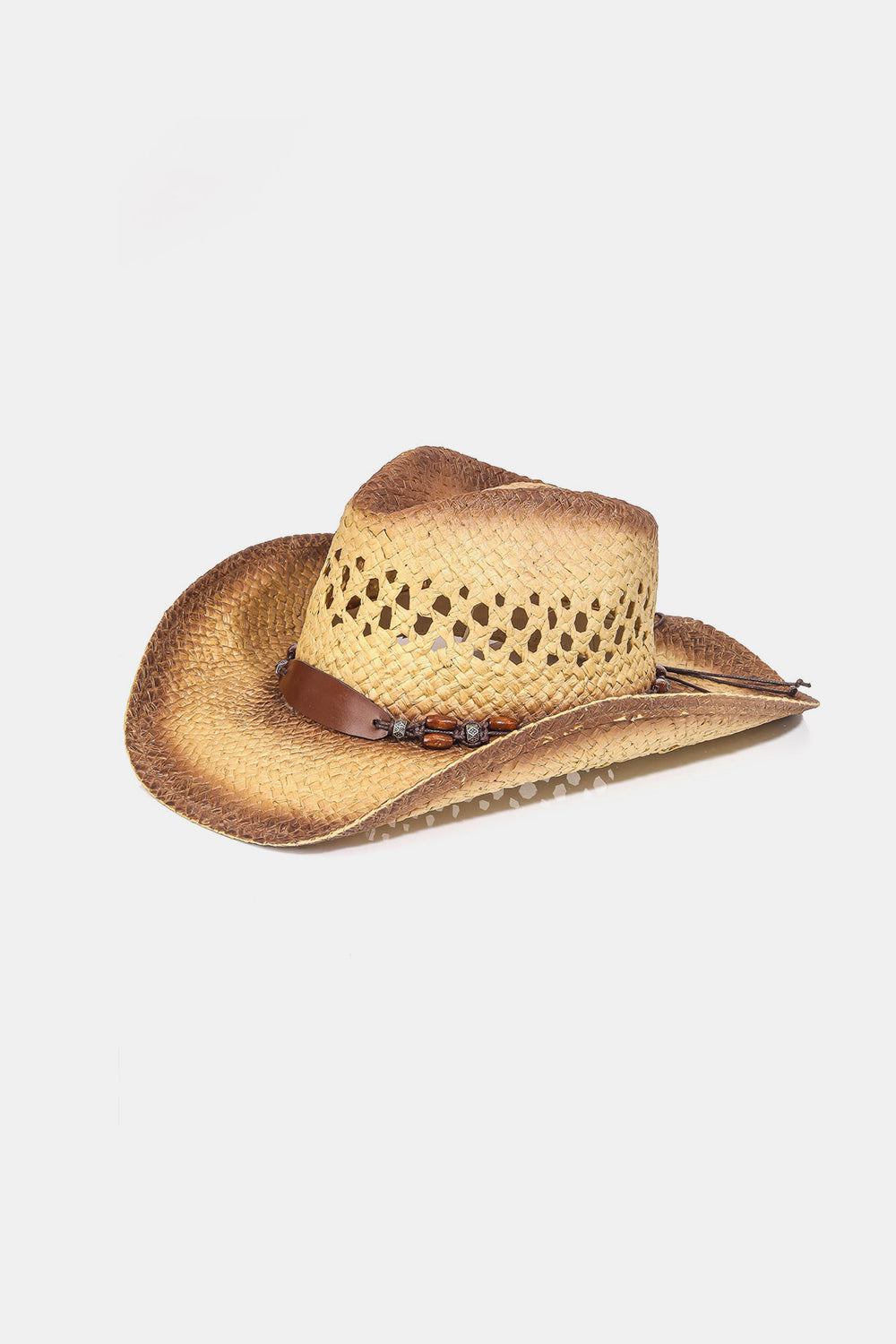 Fame Cutout Wide Brim Straw Hat - AllIn Computer