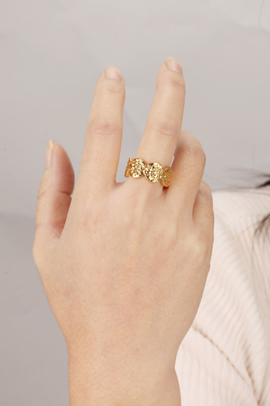 Hammered Copper Ring - AllIn Computer