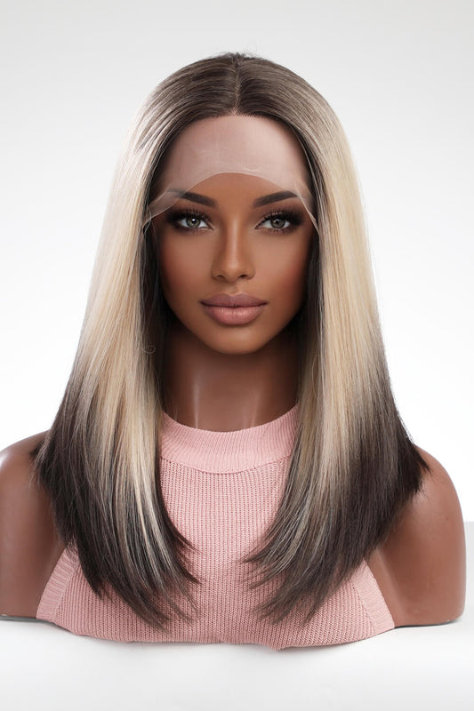 13*2" Lace Front Wigs Synthetic Long Straight 16" 150% Density - AllIn Computer