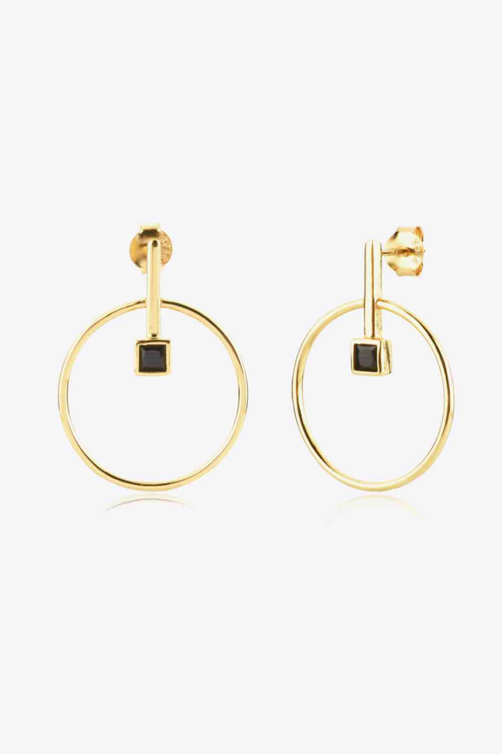Zircon Decor 925 Sterling Silver Earrings - AllIn Computer