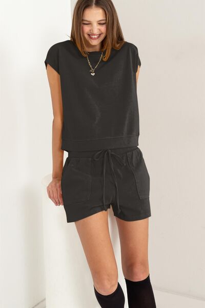 HYFVE Cropped Tank and Drawstring Shorts Set - AllIn Computer