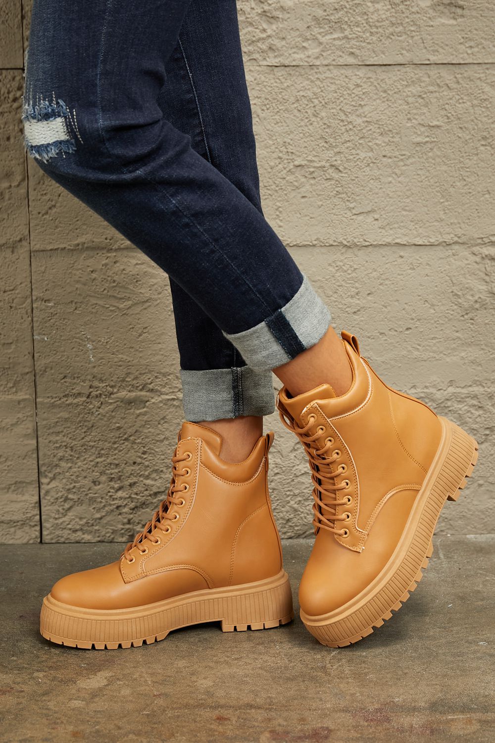 East Lion Corp Platform Combat Boots | CLOTHING,SHOES & ACCESSORIES | boots, combat boots, East Lion Corp, platform boots, Ship from USA, shoes | Trendsi