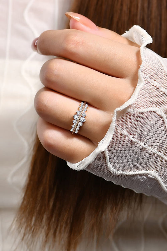Moissanite 925 Sterling Silver Ring - AllIn Computer