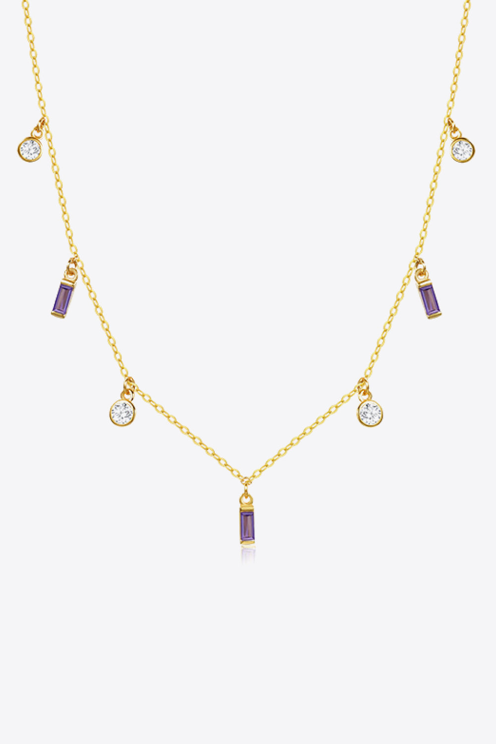 18K Gold Plated Multi-Charm Chain Necklace - AllIn Computer