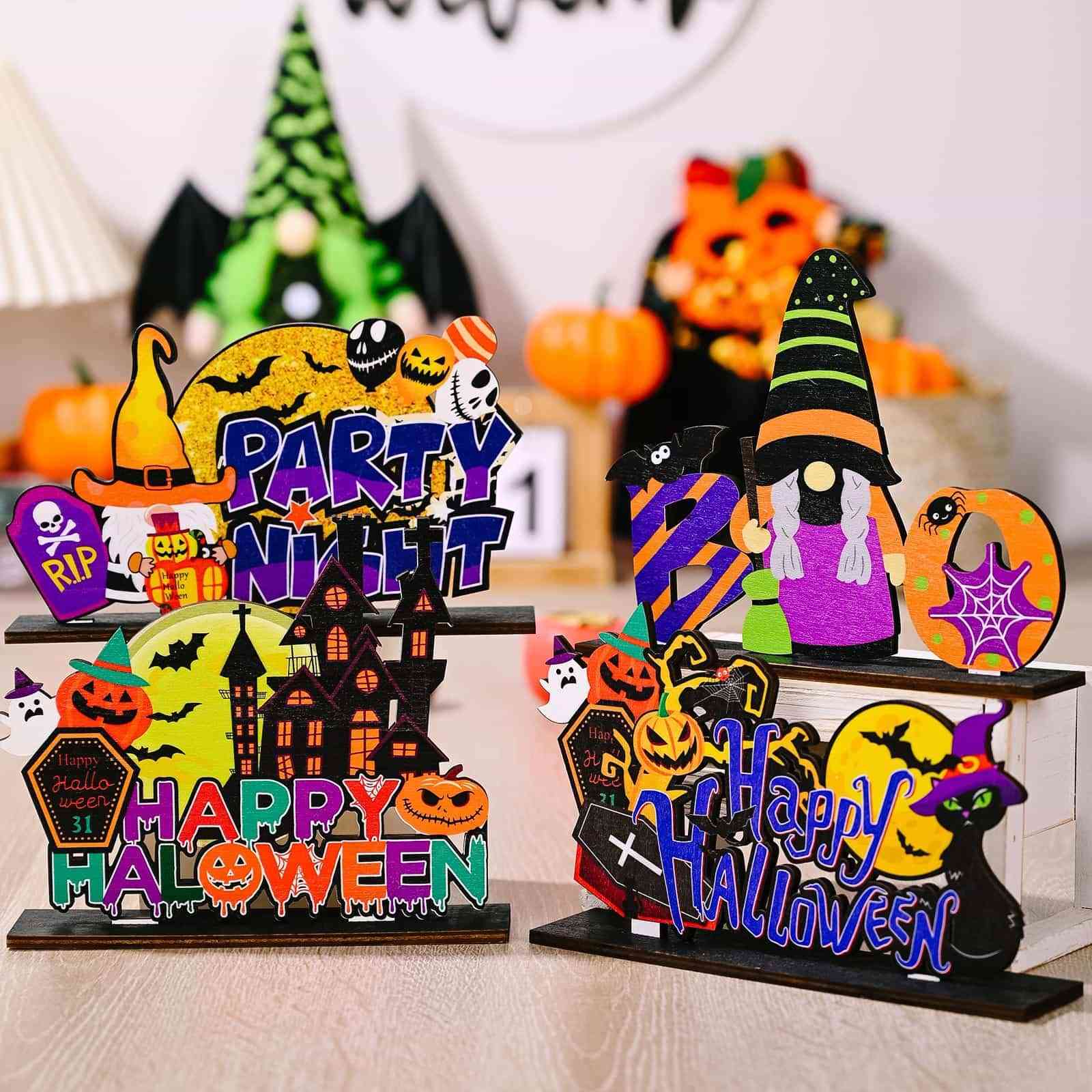 Assorted 2-Piece Halloween Element Ornaments - AllIn Computer
