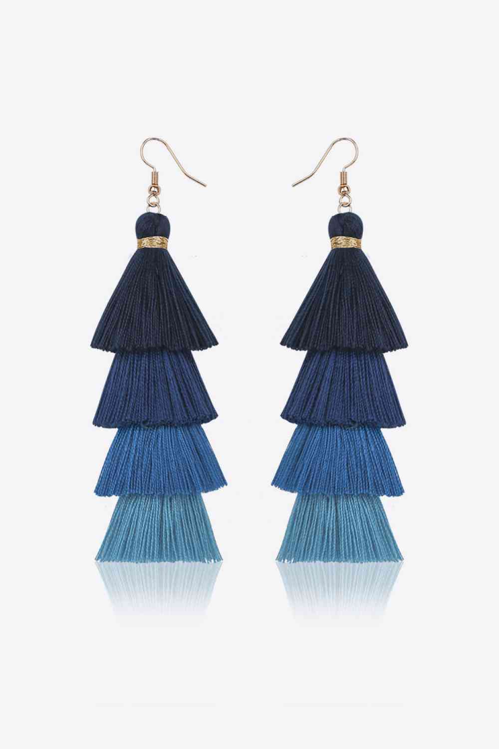 Layered Tassel Earrings - AllIn Computer