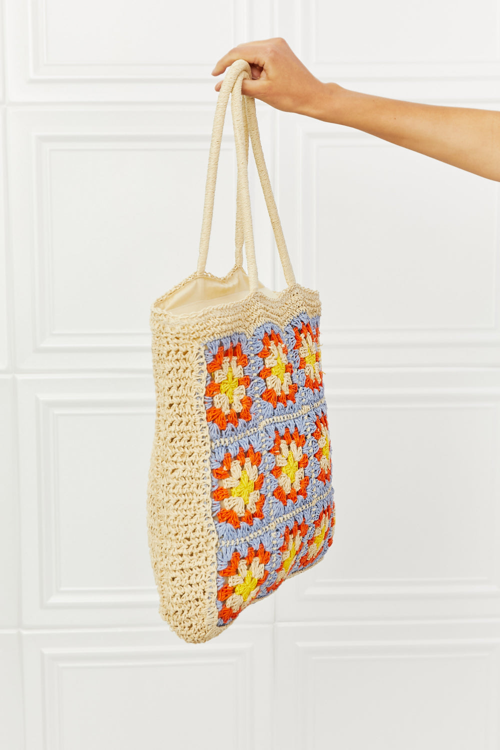 Fame Off The Coast Straw Tote Bag - AllIn Computer
