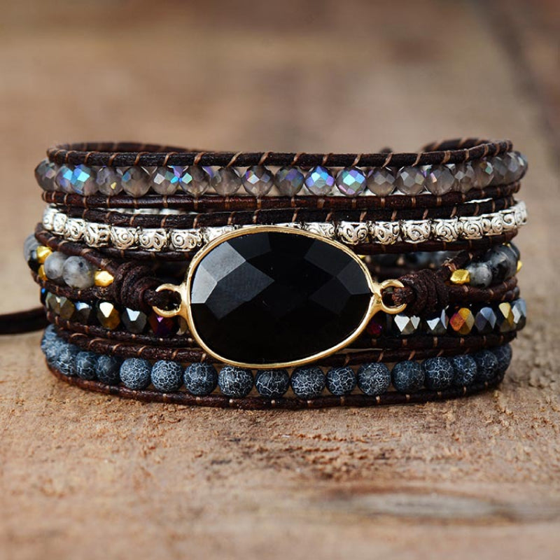 Agate Beaded Bracelet - AllIn Computer