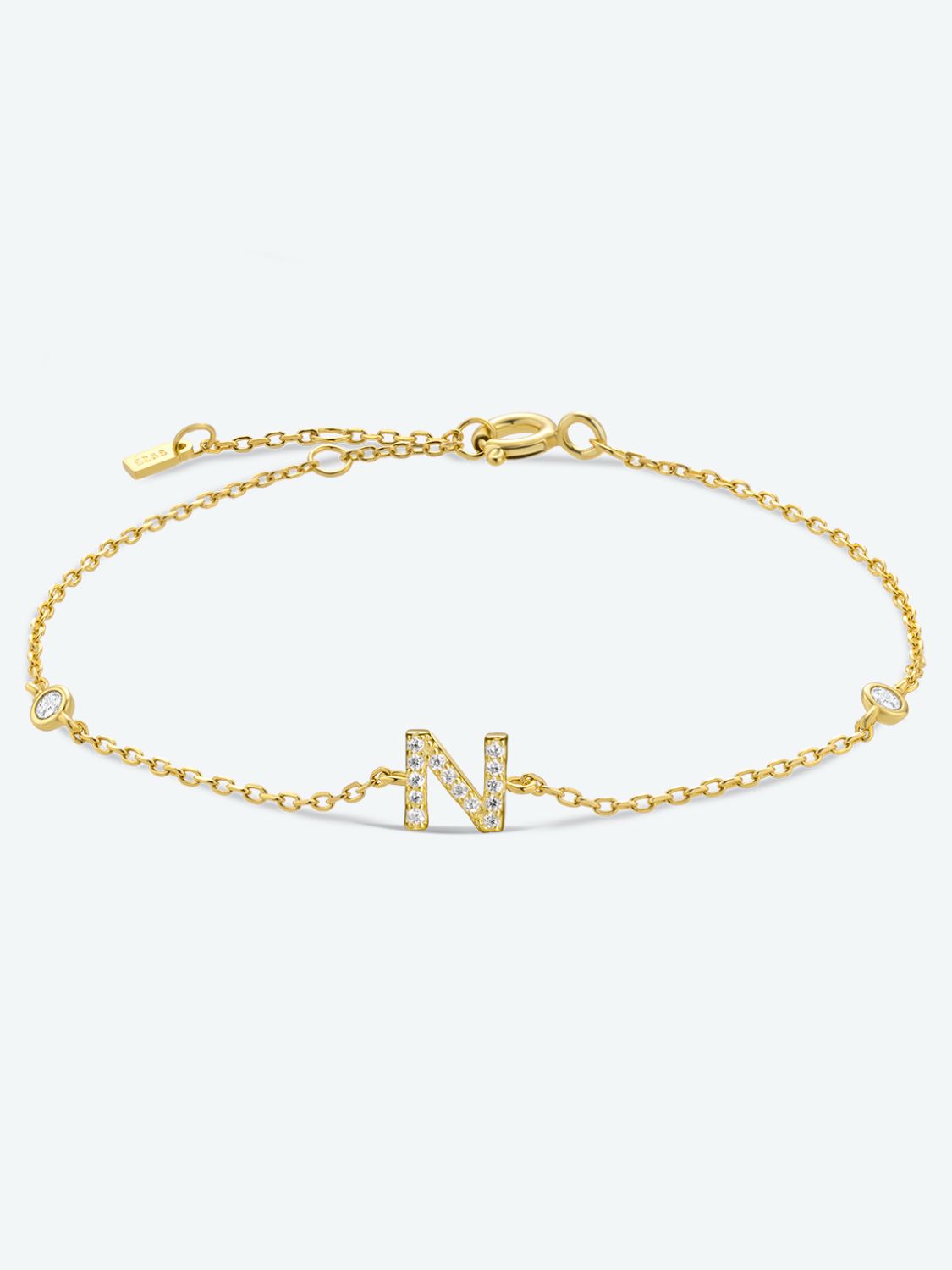 L To P Zircon 925 Sterling Silver Bracelet - AllIn Computer