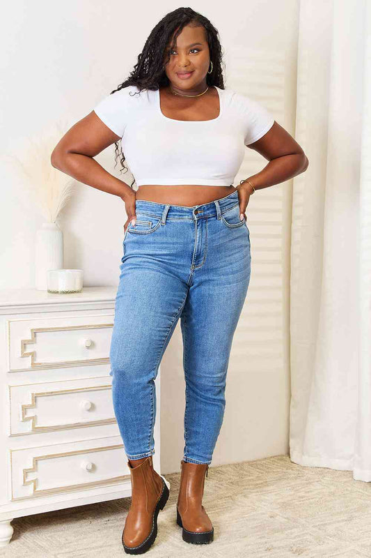 Judy Blue Full Size High Waist Skinny Jeans - AllIn Computer
