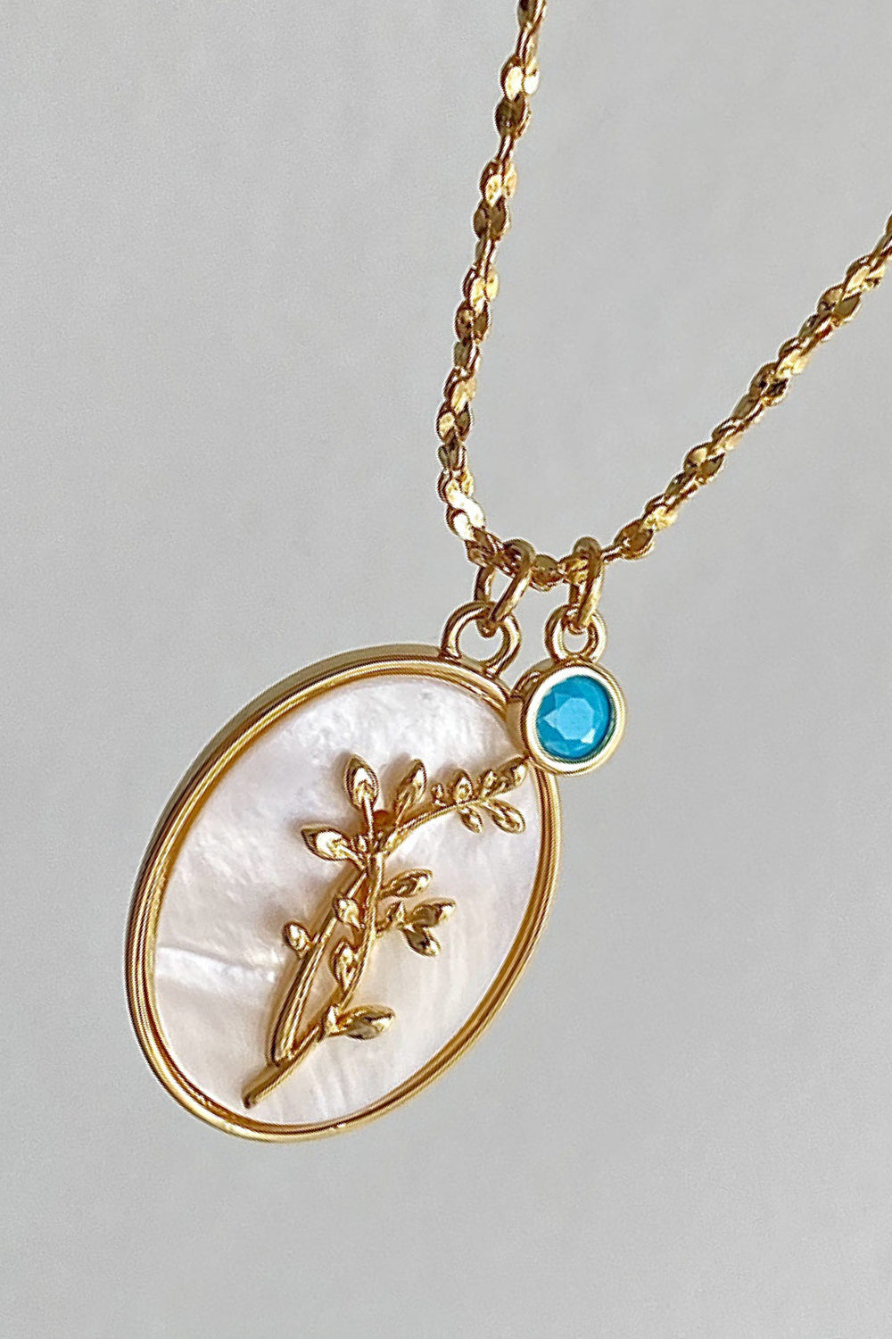 Flower Shell Pendant Copper Necklace - AllIn Computer