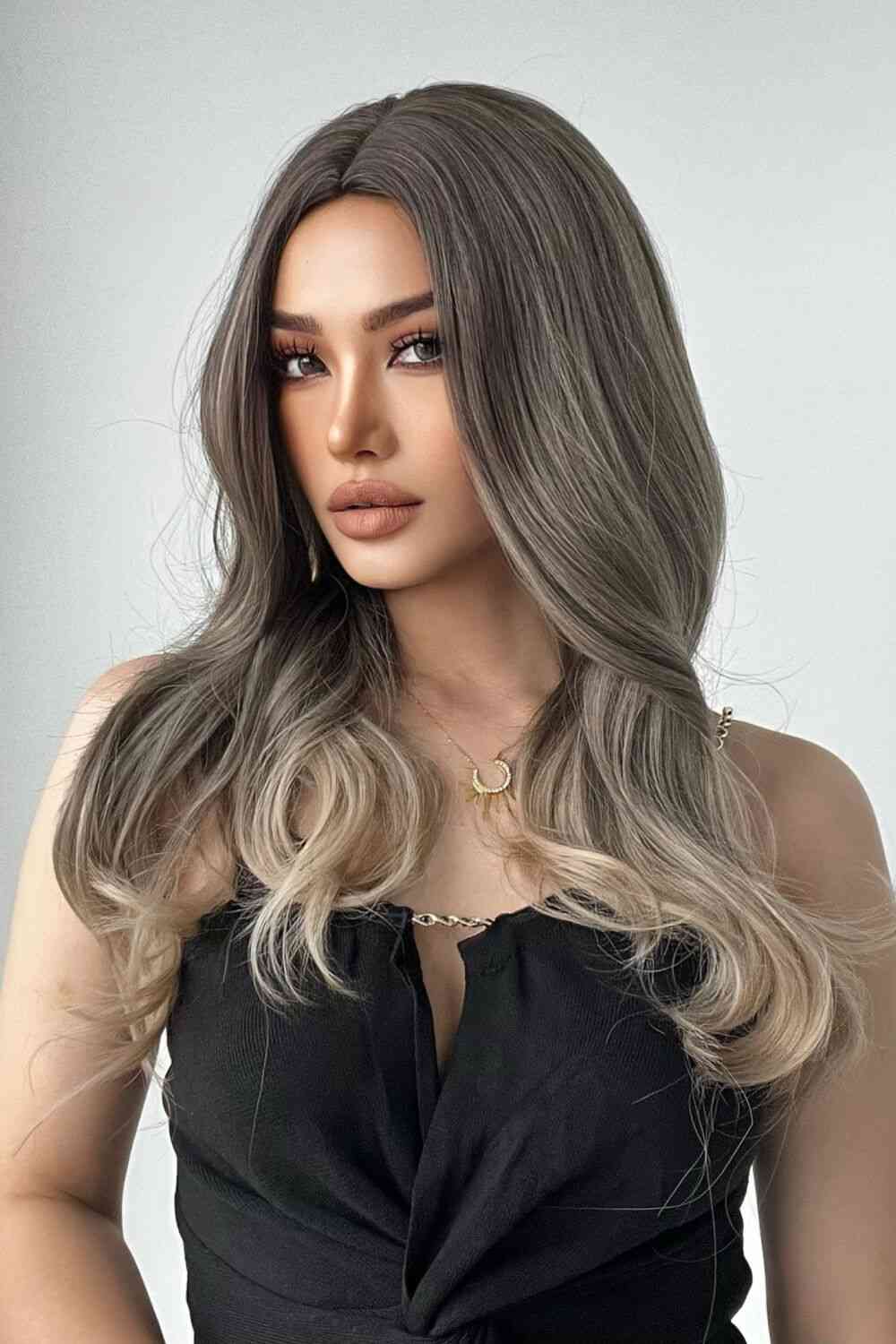 13*1" Full-Machine Wigs Synthetic Long Straight 24" - AllIn Computer