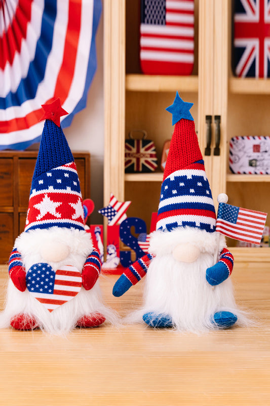 2-Piece Independence Day Knit Decor Gnomes - AllIn Computer