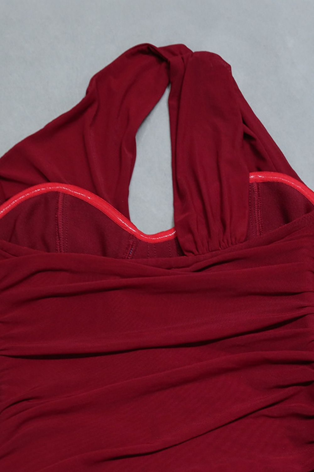 Cutout One-Shoulder Midi Bandage Dress - AllIn Computer