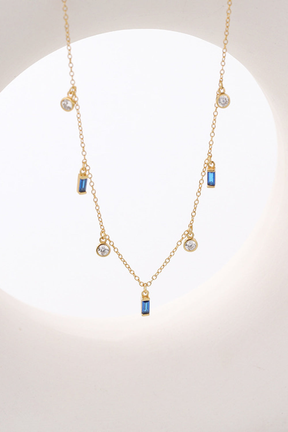 18K Gold Plated Multi-Charm Chain Necklace - AllIn Computer