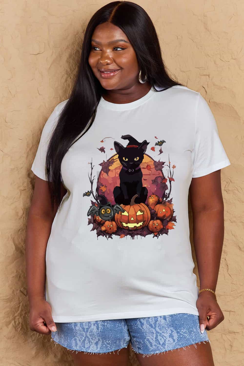 Simply Love Full Size Halloween Theme Graphic T-Shirt - AllIn Computer