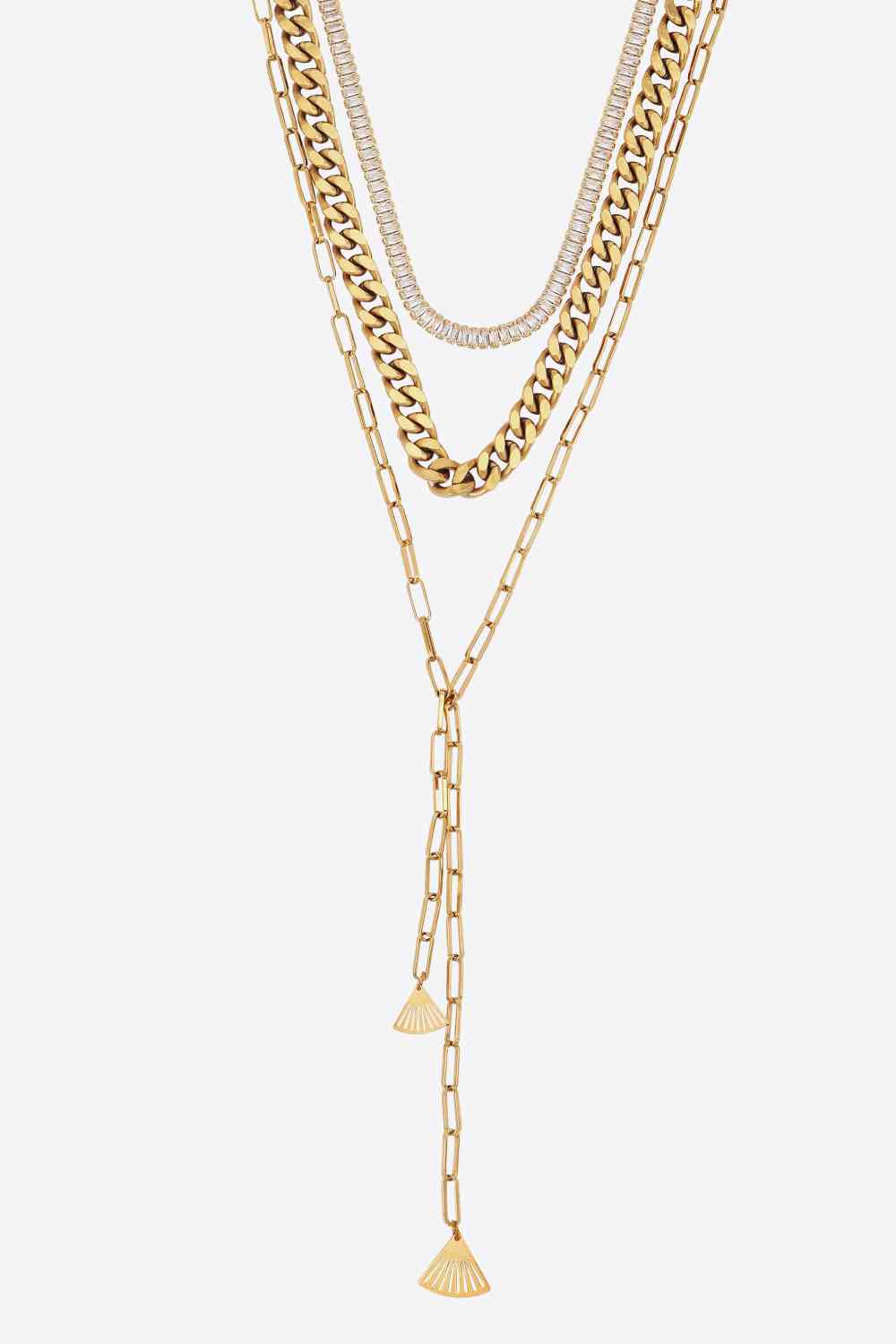 Layered 18K Gold-Plated Necklace - AllIn Computer